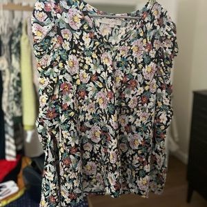 Loft floral top
